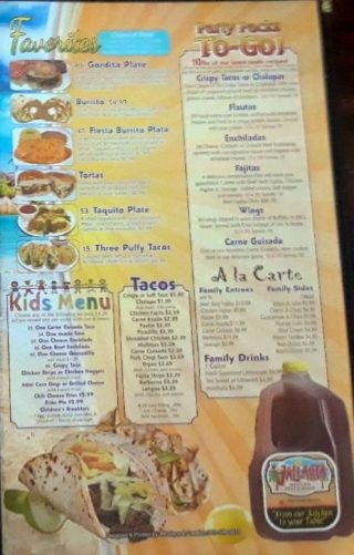 Taqueria Vallarta 6- Menu- Beeville - Menutex